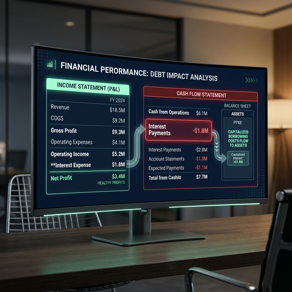 Bài 11 - Lợi nhuận báo Lãi nhưng Tiền vẫn cạn: Hiểu đúng kỹ thuật Vốn hóa Chi phí Lãi vay